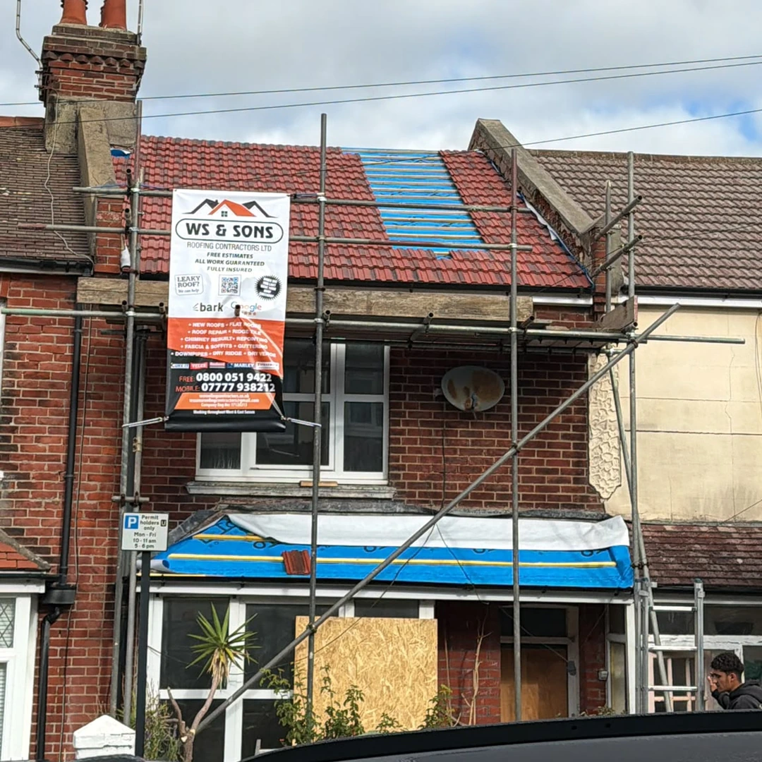 Roofing project by WS & Sons Roofing Contractors Ltd in Sutton